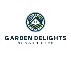 Home Landscaper Gardening logo design