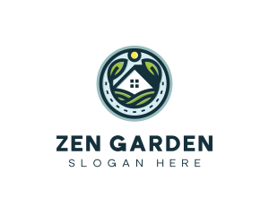 Home Landscaper Gardening logo design