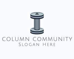 Ancient Dumbbell Column logo