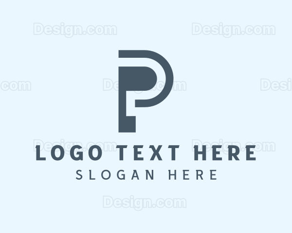 Creative Studio Letter P Logo