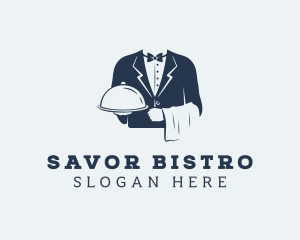 Restaurant Waiter Servant logo design