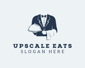 Restaurant Waiter Servant logo design