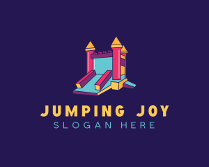 Bouncy Castle Inflatable logo design