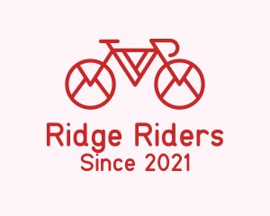 Red Mountain Bike logo design