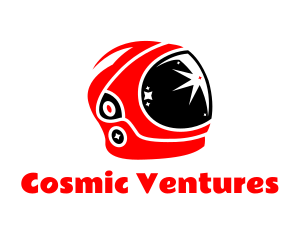 Space Astronaut Helmet logo