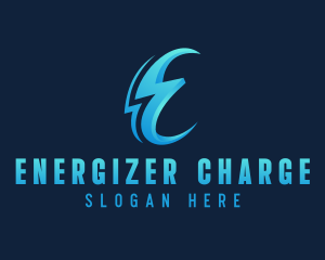 Electricity Power Bolt logo design