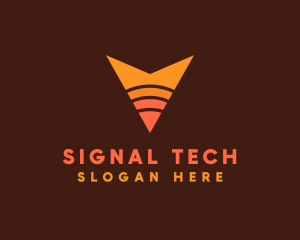 Radio Arrow Signal  logo