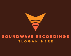 Radio Arrow Signal  logo design