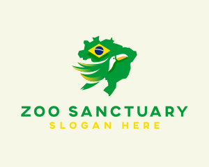 Toucan Bird Brazil logo design