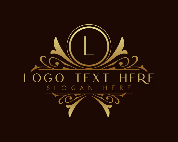 Luxurious logo example 1