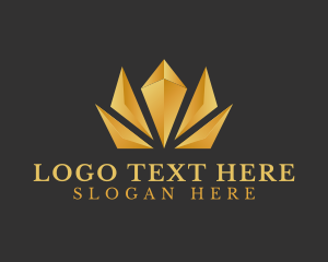 Luxury Golden Crown  logo