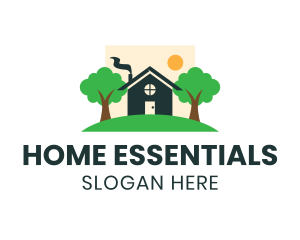 Cute Cozy House logo design