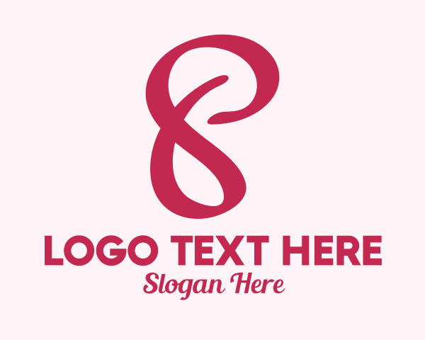 Ribbon logo example 3