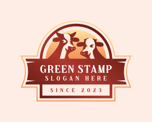 Cattle Livestock Farm logo design