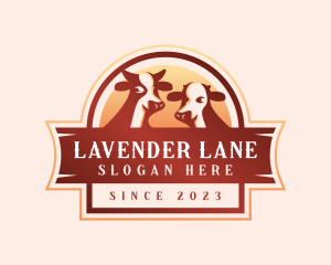 Cattle Livestock Farm logo design