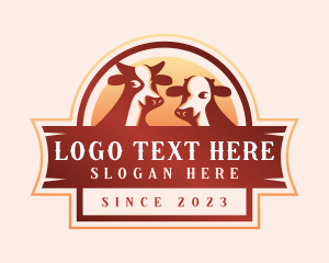 Cattle Livestock Farm logo
