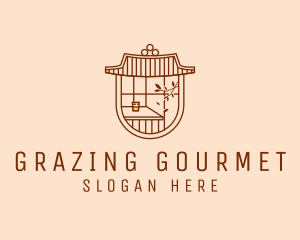 Asian Teahouse Restaurant logo design