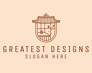 Asian Teahouse Restaurant logo design