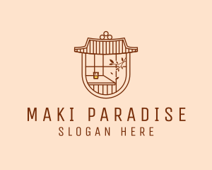 Asian Teahouse Restaurant logo design