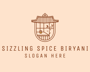 Asian Teahouse Restaurant logo design