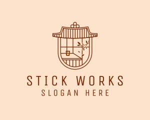 Asian Teahouse Restaurant logo design