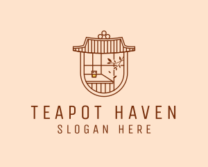 Asian Teahouse Restaurant logo design