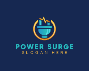 Plug Electric Voltage logo