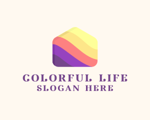 Colorful Candy House logo design