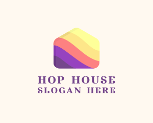 Colorful Candy House logo design