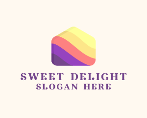 Colorful Candy House logo design