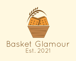 Biscuit Bread Basket  logo design