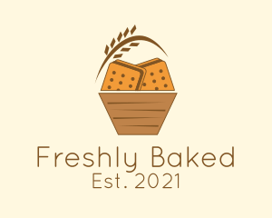 Biscuit Bread Basket  logo design