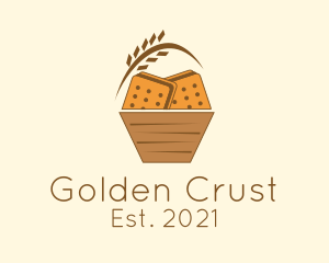 Biscuit Bread Basket  logo design