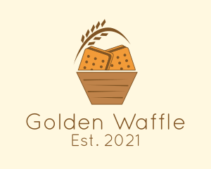 Biscuit Bread Basket  logo design