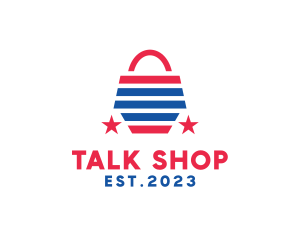 USA Shopping Bag logo design