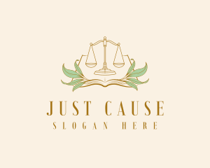 Justice Scale Book logo