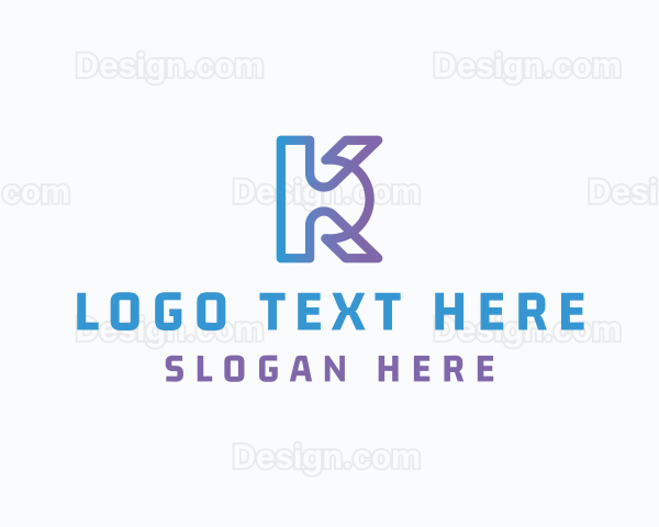 Generic Business Letter K Logo