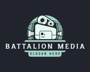 Cinema Media Camera logo design