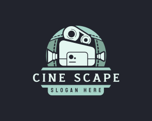 Cinema Media Camera logo design