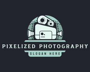 Cinema Media Camera logo design