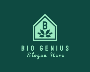 Garden Plant House Botany  logo design