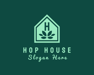 Garden Plant House Botany  logo design