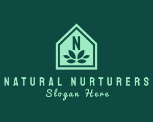 Garden Plant House Botany  logo design