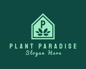 Garden Plant House Botany  logo design