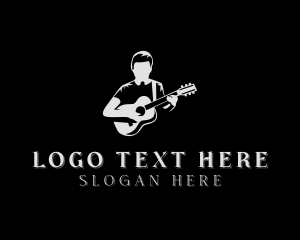 Guitarist Musician Performer logo