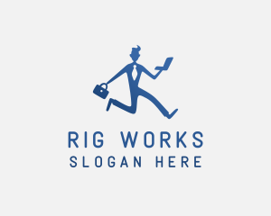 Job Working Employee logo design