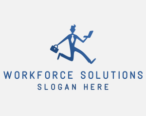 Job Working Employee logo design