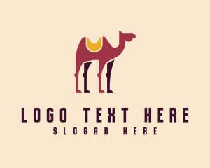 Camel Desert Tour logo design