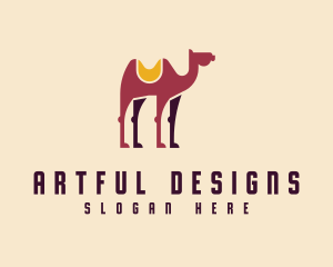 Camel Desert Tour logo design