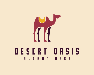 Camel Desert Tour logo design